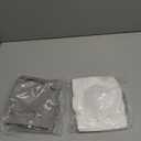 Women's Bandeau Bra, Strapless Bralette Seamless Bandeau Bra Tube Top Bras (Large, #003 Black White Grey)