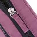 Haytijoe Small Wristlet Wallets for Women Valentines Day Gifts RFID Blocking Travel Wallet Quilted Nylon Phone Purse