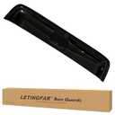 35.6" 880mm Sunroof Wind Deflector, Tape-on Sunroof Rain Guards, Universal Fit Tinted Moonroof Vent Visor Car Accessories