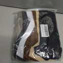 Hjiaruiky 6Packs Thick Wide Headbands for Women Knotted Headband Cloth Fabric Cute Stretchy Soft Running Twist Headbands Womens Fashion Head Bands for Women's Hair Accessories Black White