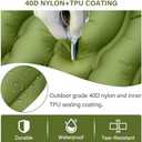 Camping Sleeping Pad, Ultralight Camping Mat with Pillow, Built-in Foot Pump Inflatable Sleeping Pads Compact for Camping Backpacking Hiking Traveling Tent,Single,Green.