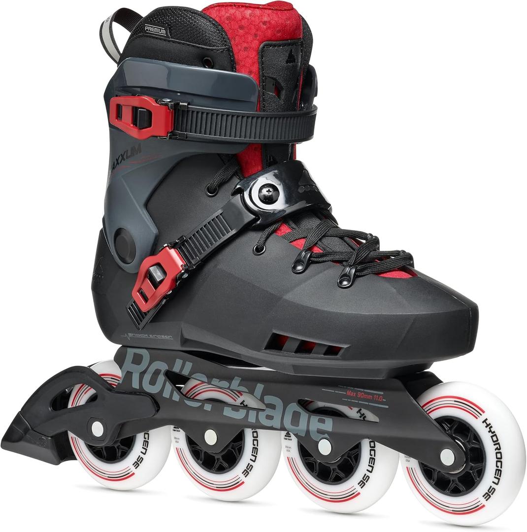 Rollerblade Maxxum Xt Skates, Color: Black/Red, Size 8