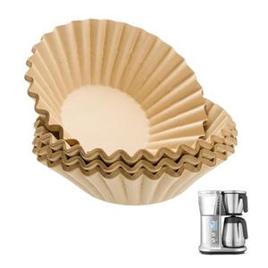 100 PCS Coffee Filters Compatible with Breville, Extra Large Basket Coffee Filters, Unbleached Disposable Paper, Smooth Brew Extraction, Will Not Tear or Clog, Ideal for Home Brewing