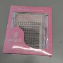 Natural Lash Clusters Kit 8-18mm with 5mm Bottom Lashes Natural Eye Lashes Wispy Lash Clusters False Eyelash Clusters DIY Lash Extension Kit with Bond & Seal Glue Remover Tweezers(U18 Lash Kits)
