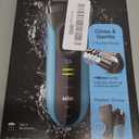 Braun Electric Series 3 Razor with Precision Trimmer, Rechargeable, Wet & Dry Foil Shaver for Men, Blue/Black, 4 Piece