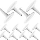 Jolux 12 Pack 5/6 Inch LED Can Lights Adjustable Recessed Retrofit Downlight,12W=60W,5000K Daylight, 800LM,Dimmable,ETL Damp Rated Replacement Recessed Lighting Install,Flat Trim, E26 Base.