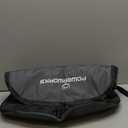 POWERWORKS Weatherproof Deluxe Riding Lawn Mower Seat Cover, Medium, Black
