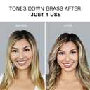 Clairol Professional Shimmer Lights Violet Toning Mask for Neutralizing Brassy Tones with Refreshing Blonde Hair Results (6.76 Fl Oz (Pack of 1))