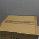  5 Pack Stackable Closet Storage Basket, Multifunctional & Foldable Closet Organizer for Bathroom Kitchen Laundry Room Wardrobe Storage, Space-Saving Clothes Storage Drawer Organizer, White