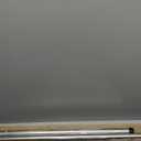 Modern Curtain Rods, 1Inch Diameter Decorative Single Window Rod Telescoping 48-84 Inch Adjustable Drapery Rods Matte Nickel Color For Bedroom Living Room Kitchen Office