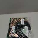 SUUKSESS Womens Tummy Control One Piece Swimsuit Sexy Crisscross Back Bathing Suit (Large, Leopard Black)