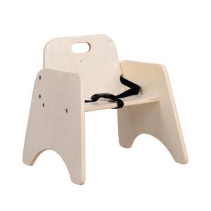 Childrens Factory Toddler Chair with Strap, Baby Activity Seat, Toddler Feeding Chair, 9" H Seat