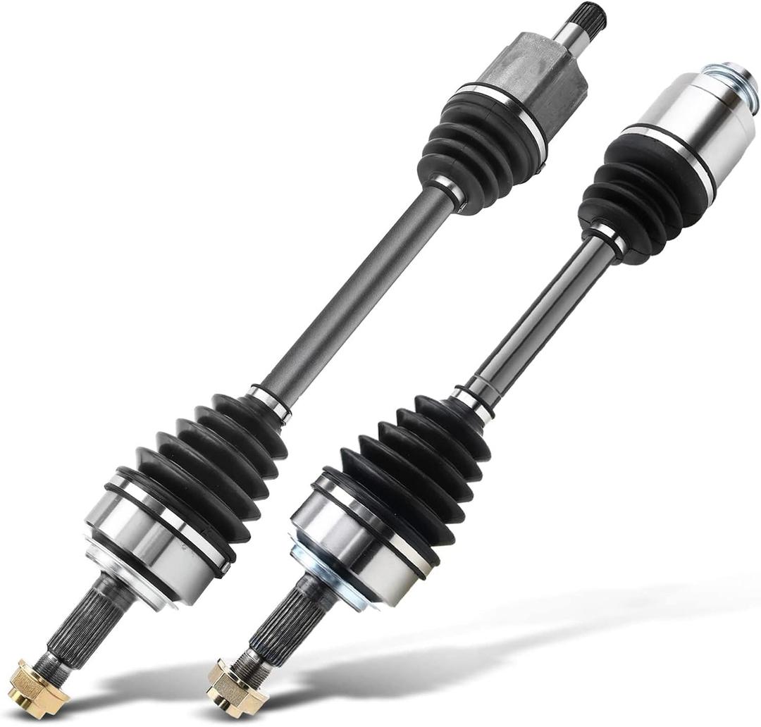 A-Premium Pair (2) Front CV Axle Shaft Assembly Compatible with Honda Accord 2003 2004 2005 2006 2007, L4 2.4L, Manual Trans., Driver and Passenger Side