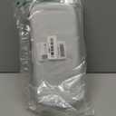 YOREPEK Golf Glove Holder with Removable Glove Shaper, Protective Hard Shell Golf Accessories Case Bag with 2 Dividers Fits Balls, Tees, Markers, Cool Gifts for Golfers (White)