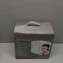 BOGDA Mini Skincare Fridge (4 Liter/6 Can) with Dimmable LED Light Mirror, Cooler and Warmer for Refrigerating Make Up, Skin Care and Food, Portable Mini Fridge for Bedroom, Office and Car, White