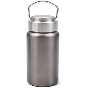 12oz Stainless Steel Vacuum Insulated Water Bottle, Keeps Drink Cold up to 24 Hours & Hot up to 12 Hours Leak Proof and Sweat Proof Large Capacity Wide Mouth Metal Bottle