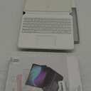 ESR Ascend for iPad Pro 13 Inch (M5/M4, 2025/2024), Keyboard Case with Trackpad, Magnetic Detachable Keyboard with Backlit Keys, Fully Adjustable Portrait/Landscape Stand, White