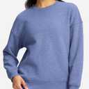 G Gradual Sherpa Sweatshirt for Women Fleece Sweatshirts Crewneck Pullover Warm Sweaters for Winter (White, XXL)