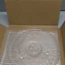 10.5" Universal Microwave Plate Replacement Glass Turntable| Fits LG, GE, Panasonic, Frigidaire, Farberware & More