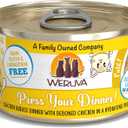 Weruva Classic Cat Paté, Press Your Dinner with Chicken, 3oz Can (Pack of 12) (EXP 02/14/29)