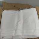 Pureegg Rectangle Table Cloth 60" x 102" – Durable Polyester Tablecloth Offers Reusable & Washable Protection, Ideal for Outdoor Party, Picnic, Wedding, Banquet and Birthday, 12 Pack, White