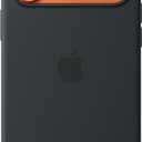 Apple iPhone 17 Pro Max Silicone Case with MagSafe and Camera Control: Lightweight Phone Case, Wireless Charging Compatible, Smooth Matte Finish; Black