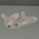 V-Line Sculpting Face Mask  Silicone Chin Strap for Jawline Tightening & Double Chin Reduction (23-27 Inches) (BLUSH)