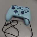 Wireless Switch Controller for Switch/Switch 2/Lite/OLED/PC Controller with 2.4G Adapter, Lake Blue Switch Controller with Hall Joysticks & Hall Triggers, Switch Pro Controller with Wake-up, 2 Back Programmable Buttons, Turbo Function