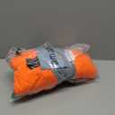 Lelepet Dog Coat Warm Dog Winter Coat Waterproof Dogs Jacket with Harness Built in Reflective Pet Fleece Vest Zip-Up Cold Weather Coats for Large Dogs Turtleneck Windproof Coats Boxer Blaze Orange XL