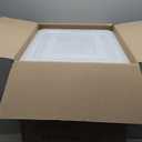 IRIS USA File Box, Plastic File Organizer with Lids for Letter/Legal File, Portable Document Box For Moving, Storage Bin with Durable and Secure Lid, Stackable Nestable BPA-Free, Clear 35 Qt. 4 Pack