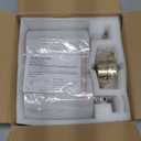 Battery Operated Wall Sconce Set of Two,Wireless Rechargeable Wall Light With Remote Control, Dimmable, 1800K/3000K/4000K/6000K/RGB, Timer, for Living Room, Bedroom, Fireplace, TV, 13.5 Inch, Gold