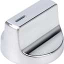 W11517331 for Whirlpool Electric Range Knobs (1pcs) Replace W10850027 W11117415 W11458840 Oven Knob, Compatible with Whirlpool WEC310S0LS1, WEE515S0LZ1, WEC310S0LS2, WEE515S0LS1 Electric Range Knob