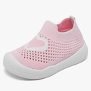 Eashi Baby Boy Girl Non-Skid Indoor Infant Walking Shoes Breathable Warm Elastic Sock Shoes with Memory Sole Protect Toes Outdoor Sneakers, 4.5