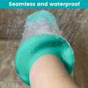 Waterproof Knee Cast Cover for Shower,Watertight Cast Bag Covers- Shower Protector for Knee Replacement Surgery, Wound, Burns Reusable