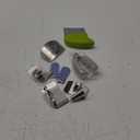 11 Pieces Finger Guard Set for Cutting Include 4 Stainless Steel Knife Cutting Protector 2 Thumb Guard Protector 2 Finger Cots Potato Butter Lettuce Crinkle Cutter Onion Holder Slicer Mandoline Slicer