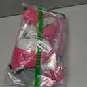 AOFITEE Dog Coat Warm Dog Puffer Jacket for Winter, Windproof Dogs Coat with Harness Built in, Reflective Turtleneck Dogs Winter Jacket Snowsuit, Full Body Fleece Coats for Medium Pet (Hot Pink)