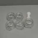 Mom's Choice Gold Awards Winner - Stove Knob Covers for Child Safety (5 + 1 Pack) Double-Key Design and Upgraded Universal Size Gas Knob Covers Clear View Childproof Oven Knob Covers for Kids and Pets