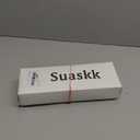 Suaskk Men's Crew Work Boot Socks, Thick Cushioned Moisture Wicking Hiking Sock 4 Pairs (9-12)