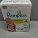 Pampers Sensitive Baby Wipes, Water Based, Clinically Proven, Hypoallergenic, and Unscented for Babies, 588 Wipes Total (7 Refill Packs) 