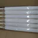 Aodaer 6 Pack 33 Inches Paper Umbrellas for Wedding Chinese Japanese Parasol Paper Decorative Oiled Umbrella DIY Painting Crafts for Bridal Party Decor Photography Props, White