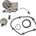 7pcs Camshaft Adjuster Magnet Kit Cam Bridge Bracket with VVT Control Valve 06H103144J 06H109257C 06L109259A Compatible with VW Golf Jetta PashaA3 A4 A5 1.8/2.0T