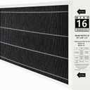 1 Pack X6672 16x25x5 MERV 16 Filter Compatible with Lennox X6672, HCC16-28 Healthy Climate Clean MERV 16 Home Furnace Filter for HVAC System, Part Number HCF16-16, HCF16-10