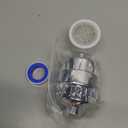 Chlorine Buster ! 25+ Stage High Output Shower Filter for Shower Heads  Softens Water Filter Removes 99% of Impurities  Improves Skin, Hair, Nails  Reduces Dry Itchy Skin, Dandruff (Universal Silver)