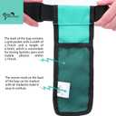 Massage Bottle Bag Massage Therapist Holster Massage Lotion Holster Massage Oil HolsterYR-1KD-MailGreen