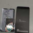 TOCOL for iPhone 15 Case, Compatible with Magsafe, Full Camera Protection, Built-in Magnetic Ring, Drop Protection, Translucent Matte Phone Case for iPhone 15 6.1 inch (Black)