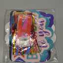 BLUE PANDA Happy Birthday Rainbow Car Decorations for Parade, Balloons, Banner, and Signs - Happy Birthday Banner - Pandas - Rainbow Balloon - Valentines Confetti - Space Party Decorations