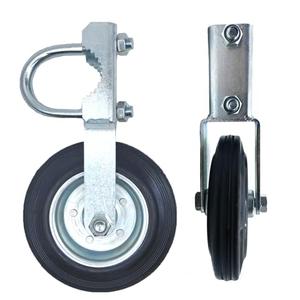 Gate Wheels for Metal Tube Gate Driveway Gate Fence Wheels for Gates Farm Gate Wheel Swing Gate Fence Support Gate Latches for Metal Gates