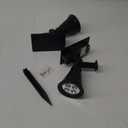 T-SUNUS Blue Solar Lights Outdoor Christmas, 2 Modes Garden Spotlights Waterproof IP65 Auto On/Off Security Landscape Pond Spot Light for Tree Flag Patio Garage Yard Driveway Pool Halloween 2 Pack