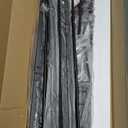 Over-The-Toilet Storage Rack, 4-Tier Bathroom Organizer Shelf Over Toilet with Adjustable Shelf and Basket, Freestanding Space Saver Bathroom Shelves Above Toilet for Room (Pure Black)