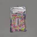 200Pcs 10MM Acrylic Round Pastel Beads Candy Color Spacer Beads Plastic Resin Beads for Necklace and Bracelet Making Crafting Supplies(318 - Light Yellow)